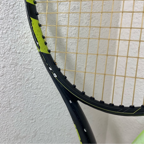 Babolat Aero Junior 26 Tennis Racquet Grey and Yellow - Picture 11 of 11